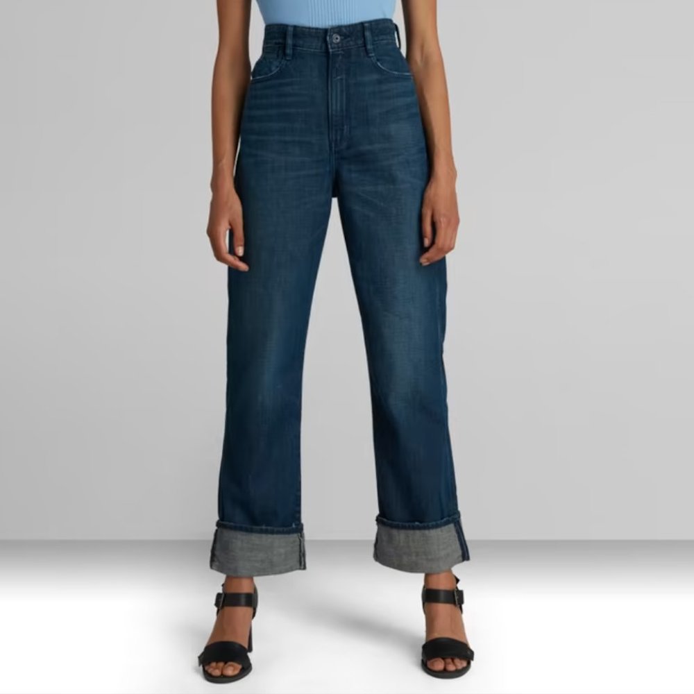 G Star Raw TEDIE ULTRA HIGH STRAIGHT JEANS